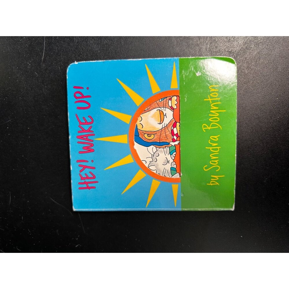 Hey! Wake Up! board book by Sandra Boynton children’s‎